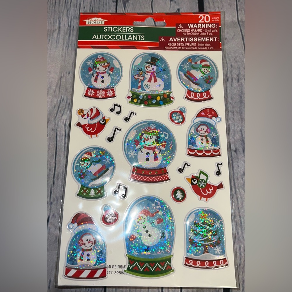 Winter Holiday Craft / Sticker Bundle - Picture 11 of 15
